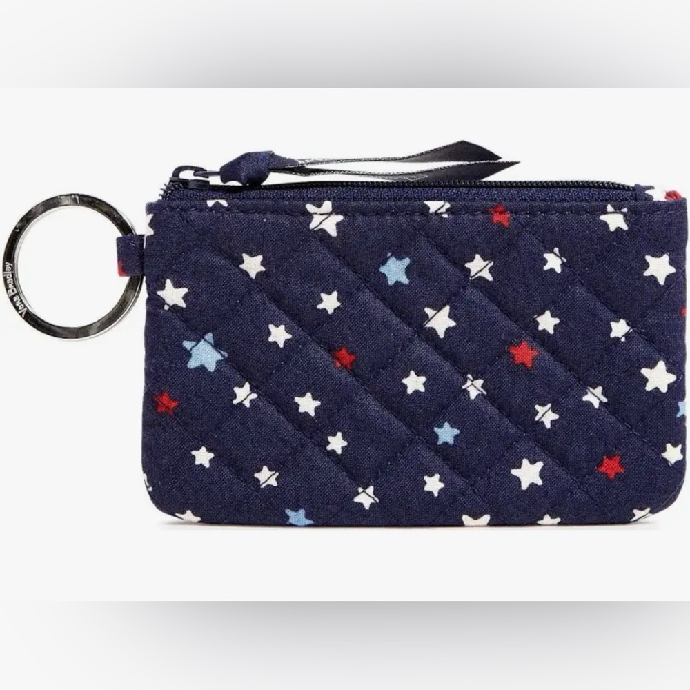 Vera Bradley Zip ID Case in Summer Stars Print - Picture 4 of 7